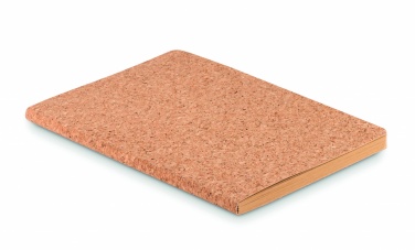 Logotrade promotional items photo of: A5 cork notebook 96 lined