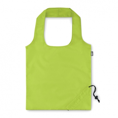Logo trade promotional products image of: Foldable RPET shopping bag
