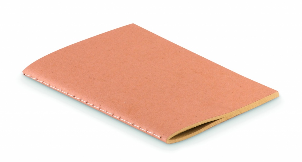 Logo trade promotional giveaway photo of: A6 recycled notebook 80 plain