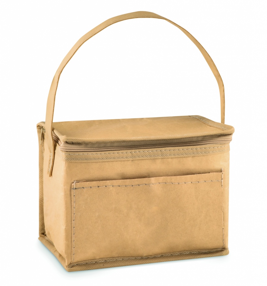 Logotrade promotional items photo of: 6 can woven paper cooler bag