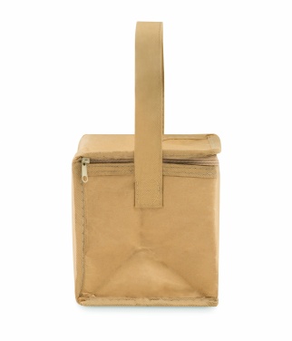 Logo trade advertising products image of: 6 can woven paper cooler bag