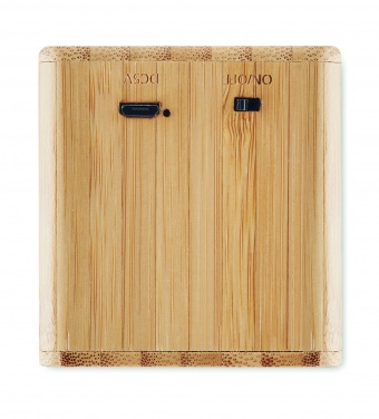 Logotrade promotional product picture of: Bamboo wireless speaker