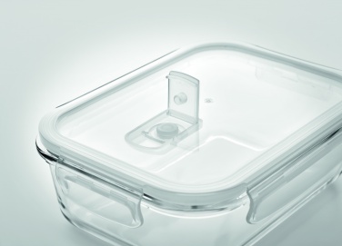 Logotrade promotional giveaways photo of: Glass lunchbox & PP lid 900ml