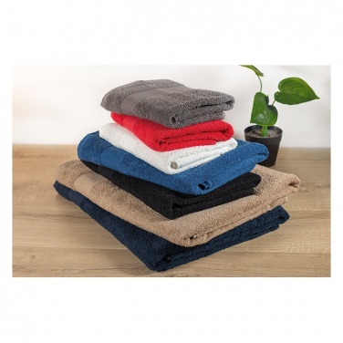 Logo trade promotional merchandise image of: Towel organic cotton 100x50cm