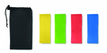 Logotrade promotional products photo of: Set of 4 TPE fitness bands