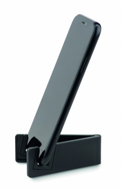 Logo trade promotional merchandise image of: Phone holder bamboo fibre/PP