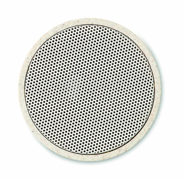 Logo trade promotional giveaways image of: 3W speaker in wheat straw/ABS