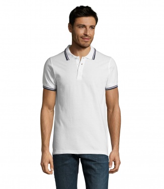 Logo trade promotional gift photo of: PASADENA men polo 200g