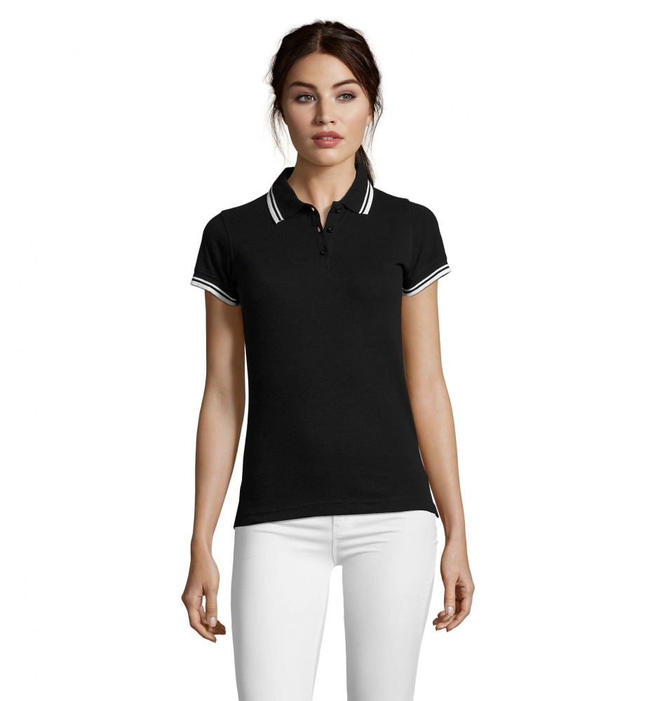 Logotrade promotional giveaway picture of: PASADENA women polo 200g