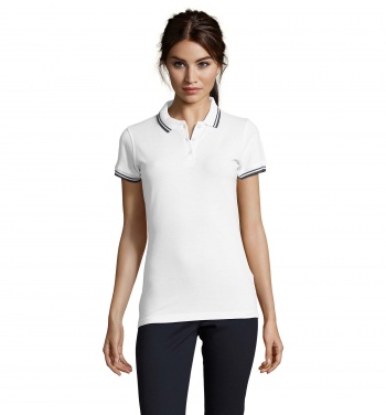 Logo trade promotional products picture of: PASADENA women polo 200g