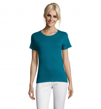 Logo trade business gifts image of: REGENT WOMEN T-SHIRT 150g
