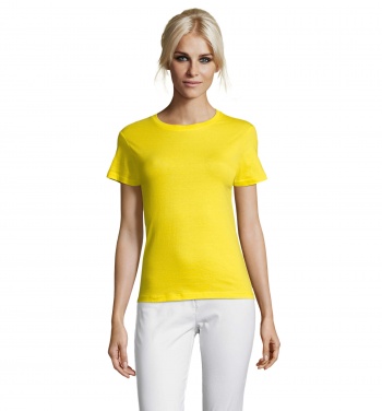 Logo trade promotional giveaways picture of: REGENT WOMEN T-SHIRT 150g