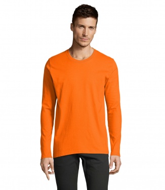 Logo trade promotional products image of: IMPERIAL LSL MEN T-Shirt190