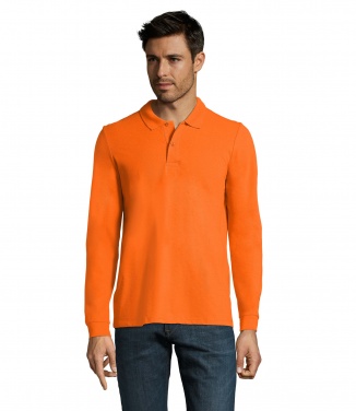 Logo trade promotional products image of: PERFECT LSL MEN POLO 180
