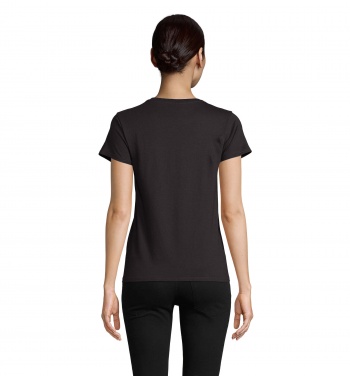 Logo trade corporate gift photo of: CRUSADER WOMEN T-Shirt 150g