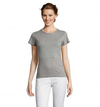 Logo trade corporate gifts image of: MISS WOMEN T-SHIRT 150g