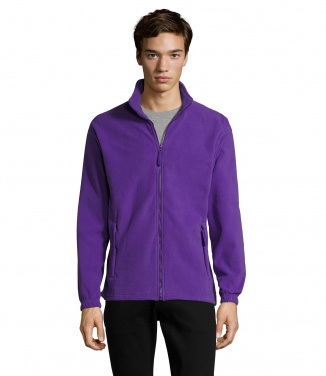 Logo trade promotional giveaways image of: NORTH Zipped Fleece Jacket