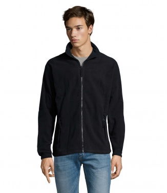 Logo trade business gifts image of: NORTH Zipped Fleece Jacket