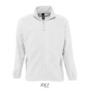 Logo trade promotional giveaway photo of: NORTH Zipped Fleece Jacket
