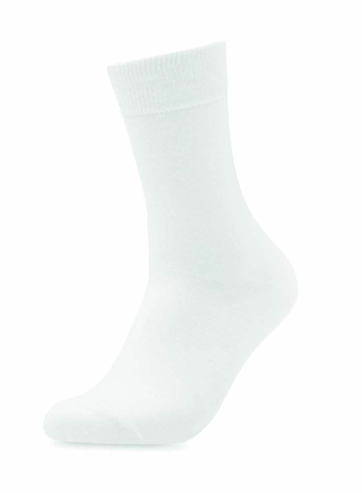 Logo trade promotional merchandise image of: Pair of socks in gift box L