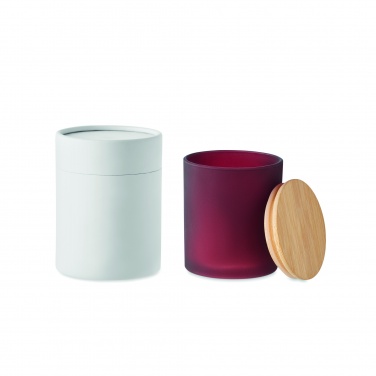 Logo trade promotional giveaways picture of: Plant based wax candle 120 gr