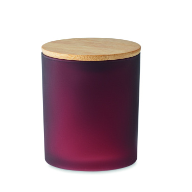 Logotrade promotional merchandise picture of: Plant based wax candle 200 gr
