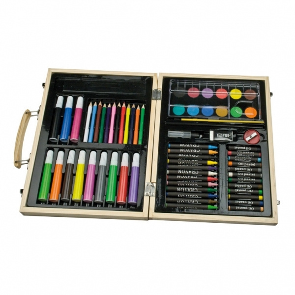 Logo trade promotional product photo of: Big wooden painting set MAXI