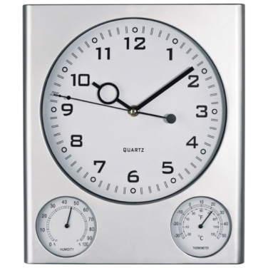 Logotrade promotional gift picture of: Plastic wall clock DEN HAAG