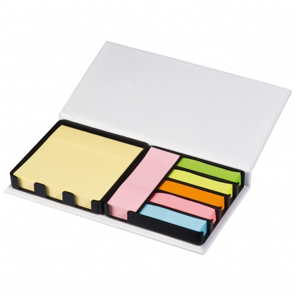 Logo trade promotional giveaways image of: Sticky note book AMARILLO