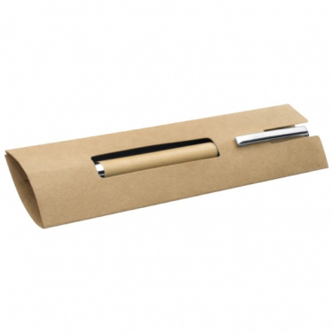 Logo trade advertising products picture of: Wooden ballpen HEYWOOD