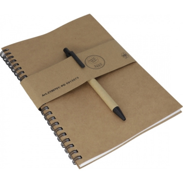 Logotrade promotional giveaways photo of: A5 ECO Notepad KENTWOOD
