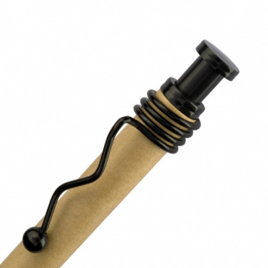 Logotrade promotional merchandise picture of: Cardboard ballpen CRAMLINGTON