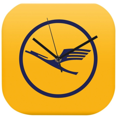 Logo trade promotional products picture of: Wall clock with all over clock face BEL AIR