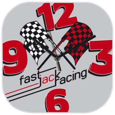 Logo trade advertising product photo of: Wall clock with all over clock face BEL AIR