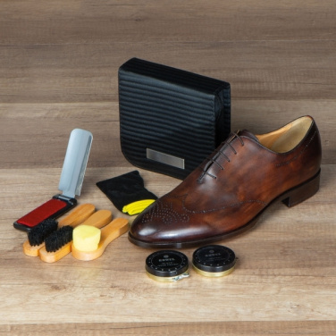Logo trade promotional gifts picture of: Shoe polish set CANNES
