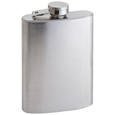 Logo trade advertising products picture of: Stainless steel hip flask FRESNO 104 ml