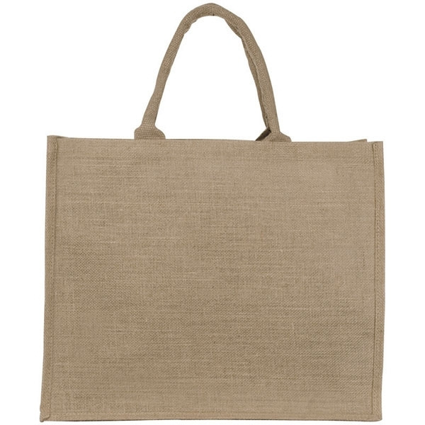 Logotrade promotional item picture of: Jute bag, big HANNOVER