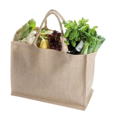 Logo trade promotional merchandise photo of: Jute bag, big HANNOVER