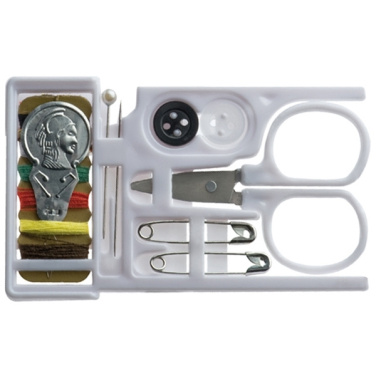Logo trade promotional merchandise photo of: Travel sewing set LE HAVRE