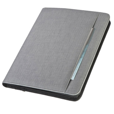 Logo trade promotional giveaways picture of: A4 folder with power bank Elda