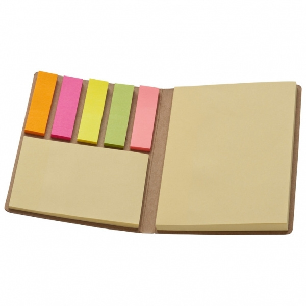 Logotrade promotional product image of: Adhesive note pad BURLINGTON
