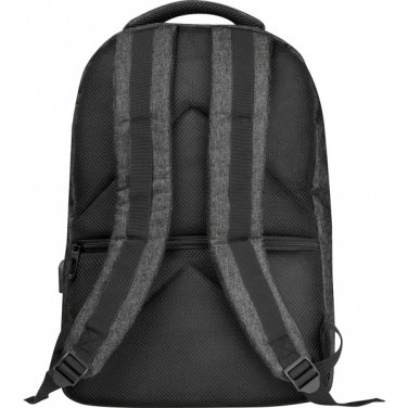 Logo trade promotional gifts image of: rPET backpack RIMINI