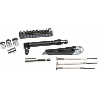 Logo trade business gifts image of: 22-piece tool set BERINGEN