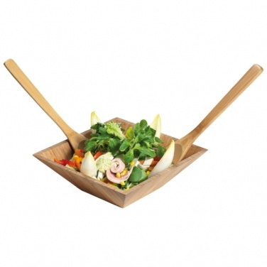 Logotrade business gift image of: Bamboo salad servers CAPUA