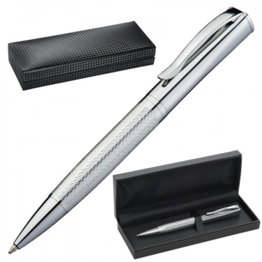 Logotrade promotional merchandise photo of: Metal ballpen CHESTER