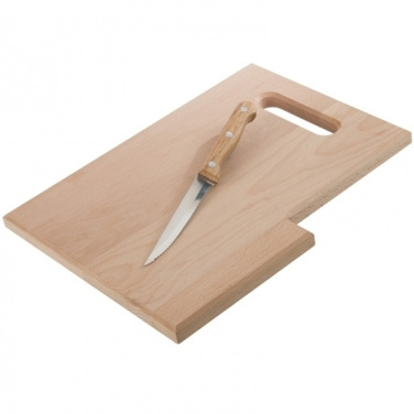 Logotrade corporate gift image of: Wooden board with knife LIZZANO