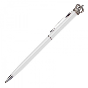 Logo trade promotional gifts picture of: Metal ballpen KINGS PARK