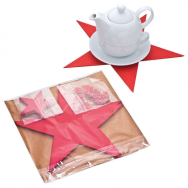 Logo trade business gift photo of: Felt star set KARLSTAD