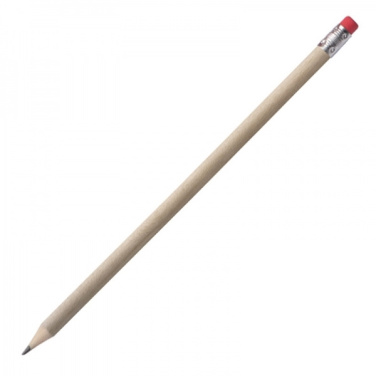 Logotrade corporate gifts photo of: Pencil with eraser HICKORY