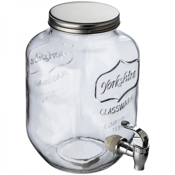 Logotrade corporate gifts photo of: Set drink dispenser and glasses ACAPULCO